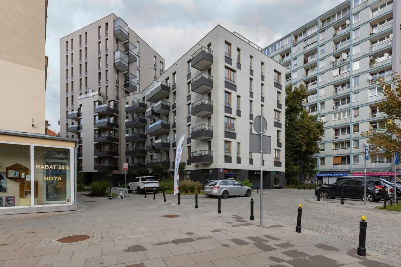 Srodmiescie Warsaw Muranow Apartments With Parking By Noclegi Renters Exteriör bild